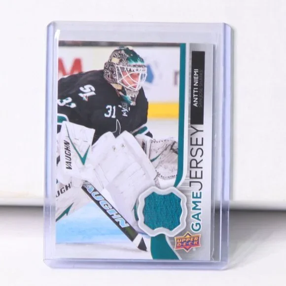 Upper Deck Toys Antti Niemi Upper Deck Gameused Jersey Hockey